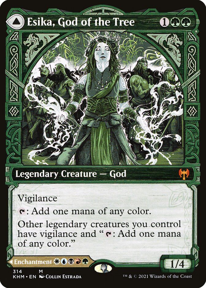 Esika, God of the Tree // The Prismatic Bridge KHM_314 (Foil)