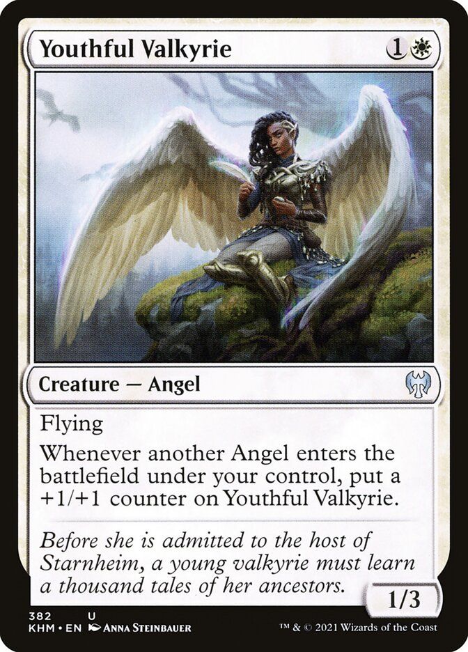 Youthful Valkyrie KHM_382 (Foil)