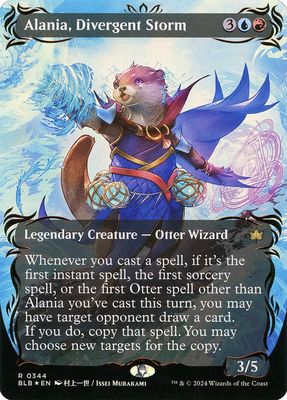Alania, Divergent Storm BLB_344 (Raised Foil)