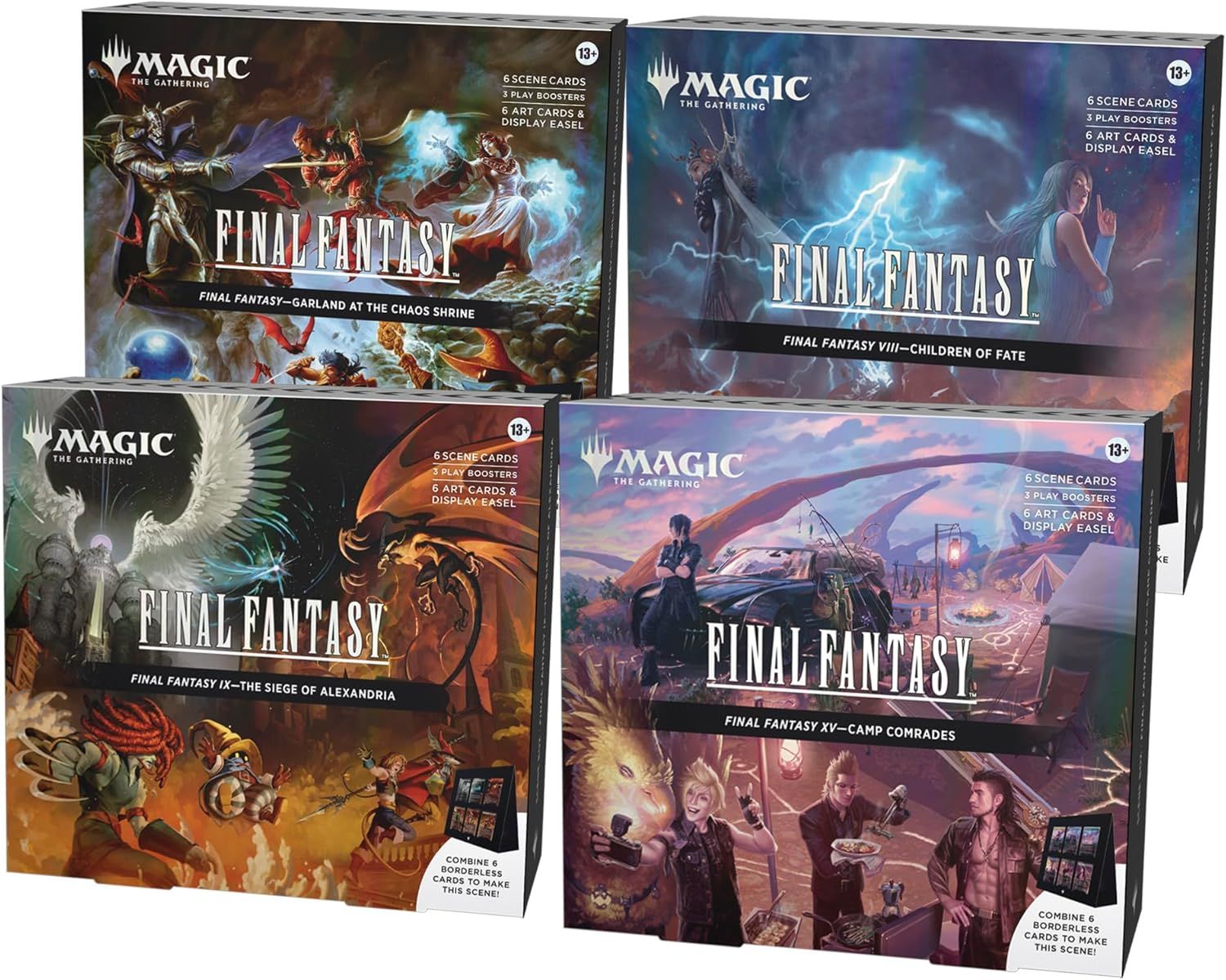 Final Fantasy Scene Box Bundle - All 4 Scene Boxes