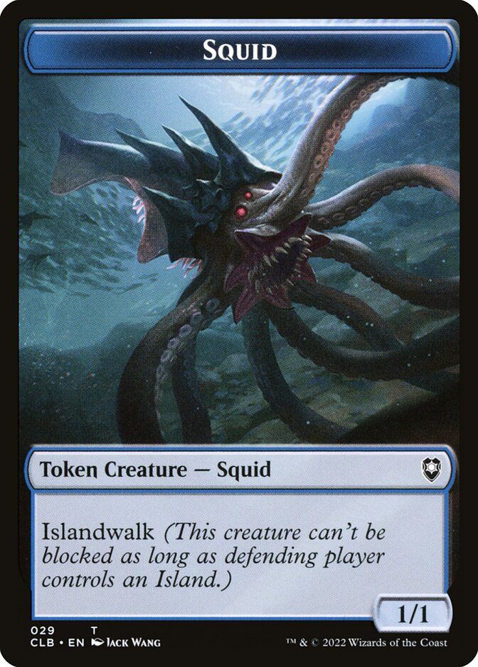 Squid Token CLB_29