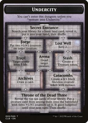 Undercity // The Initiative Token CLB_20