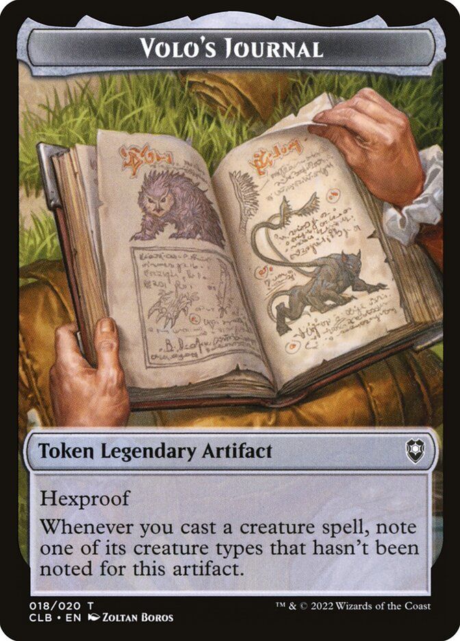 Volo&#39;s Journal Token CLB_18