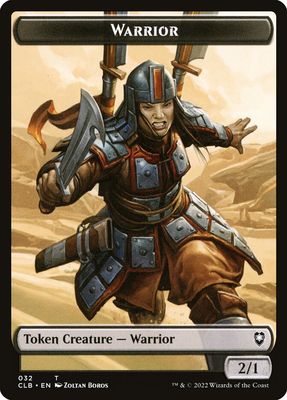 Warrior Token CLB_32