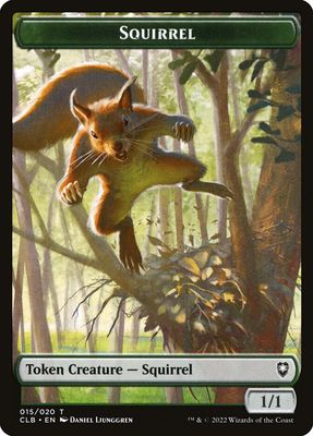 Squirrel Token CLB_15