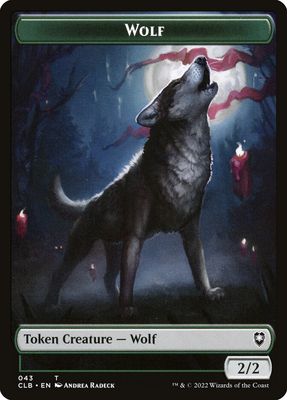 Wolf Token CLB_43