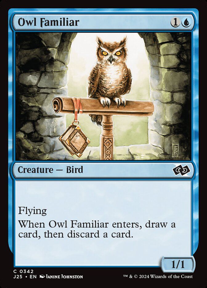 Owl Familiar J25_342