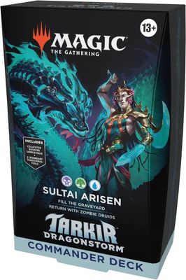 Sultai Arisen Magic The Gathering Dragonstorm TDC Commander Deck