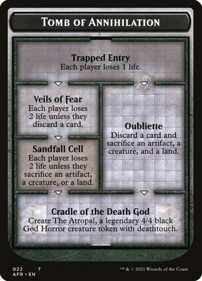 Tomb of Annihilation Token AFR_22
