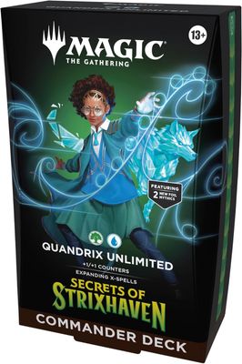 Quandrix Unlimited Secrets of Strixhaven Commander Deck