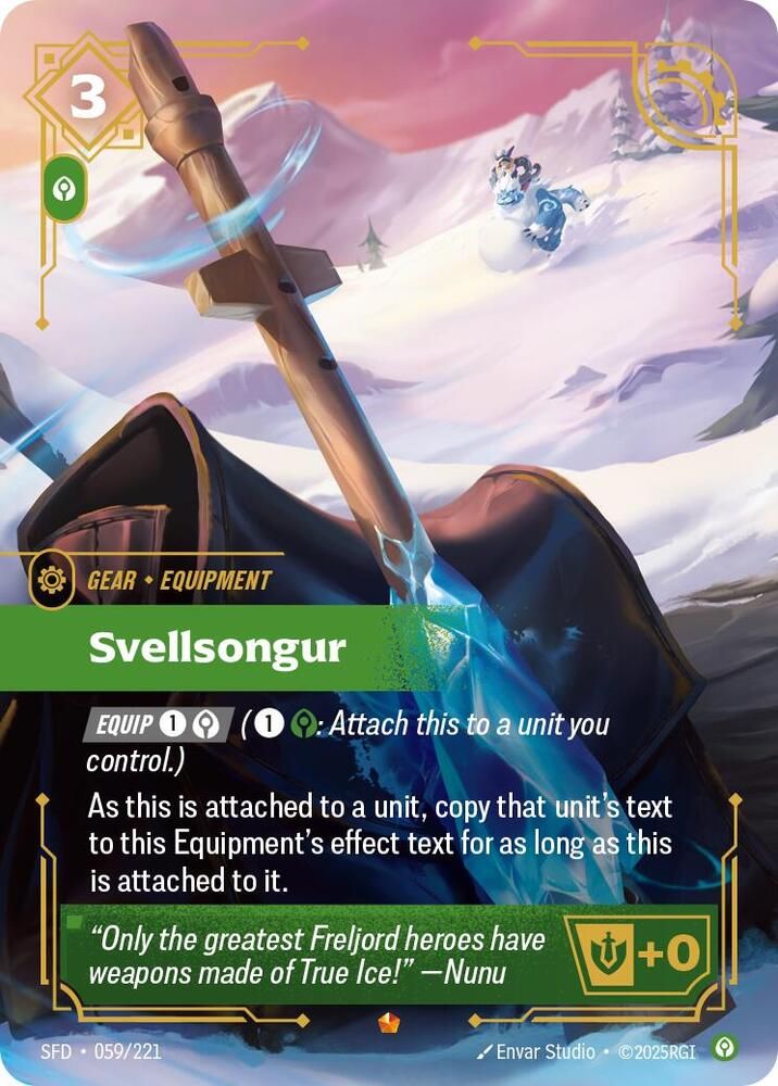 Svellsongur (Foil) SFD_59