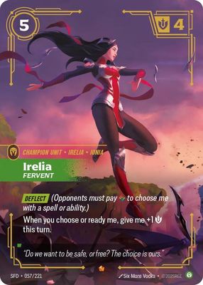 Irelia - Fervent (Foil) SFD_57