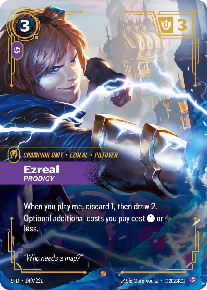 Ezreal - Prodigy (Foil) SFD_149