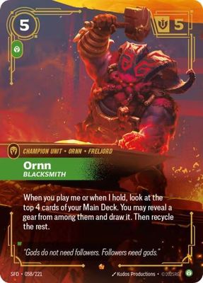Ornn - Blacksmith (Foil) SFD_58
