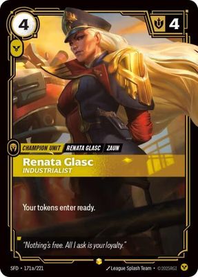 Renata Glasc - Industrialist (Foil) (Alternate Art) SFD_171a