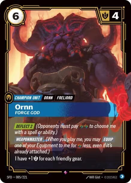 Ornn - Forge God (Foil) SFD_85