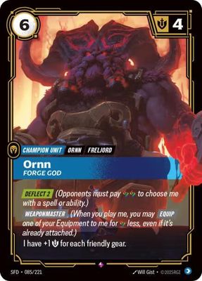 Ornn - Forge God (Foil) SFD_85