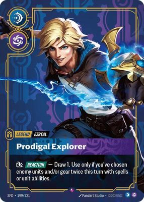 Ezreal - Prodigal Explorer (Foil) SFD_99