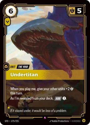 Undertitan  (Foil) SFD_175