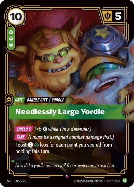 Needlessly Large Yordle (Foil) SFD_55