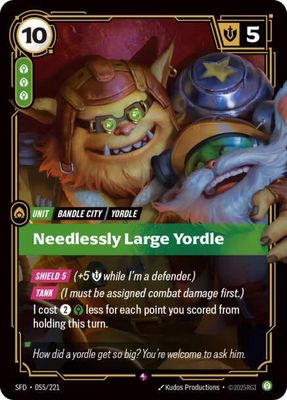 Needlessly Large Yordle (Foil) SFD_55