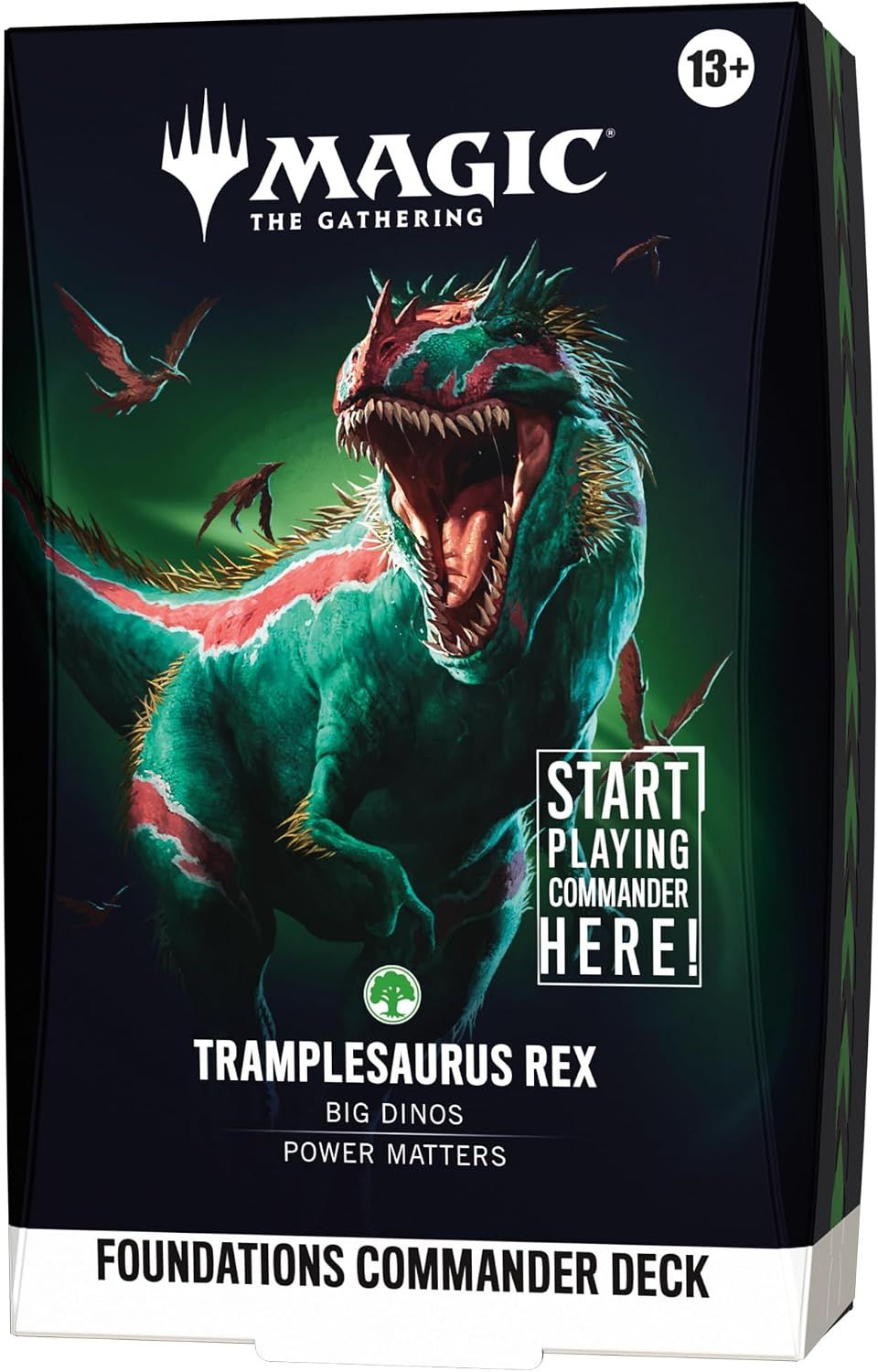 Tramplesaurus Rex Foundations Commander Deck