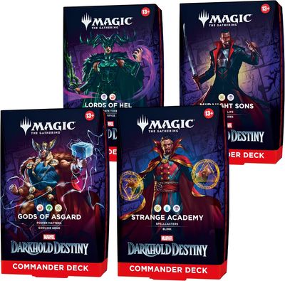 MARVEL: DARKHOLD DESTINY COMMANDER DECKS