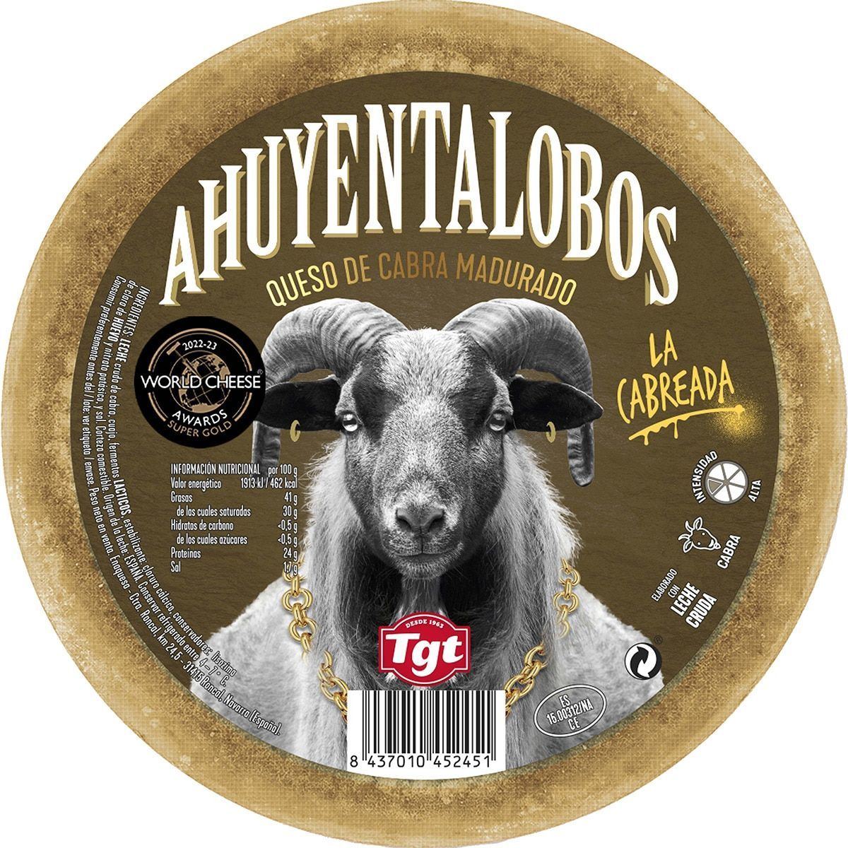 Queso madurado de cabra