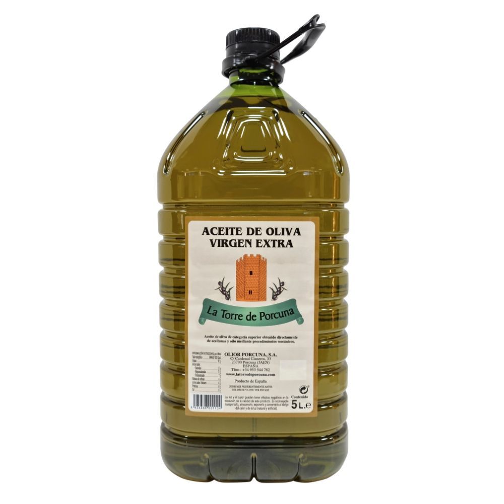 3 garrafas de 5l cada una de aceite virgen extra Jaén por 28€ la unidad