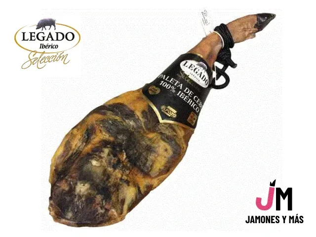 Paleta 100% ibérica de cebo  El Legado