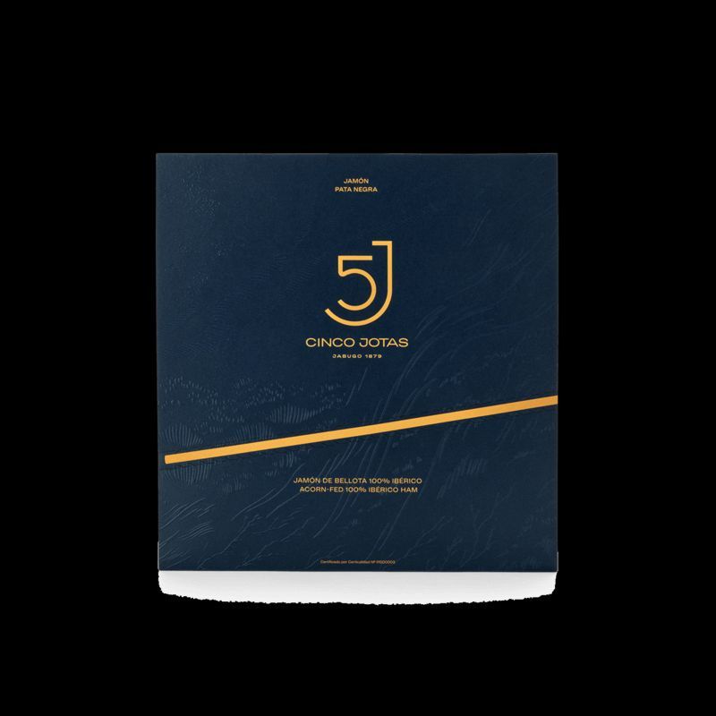 Jamón de Bellota 100% Ibérico 5 Jotas Loncheado a Cuchillo 80 gr.