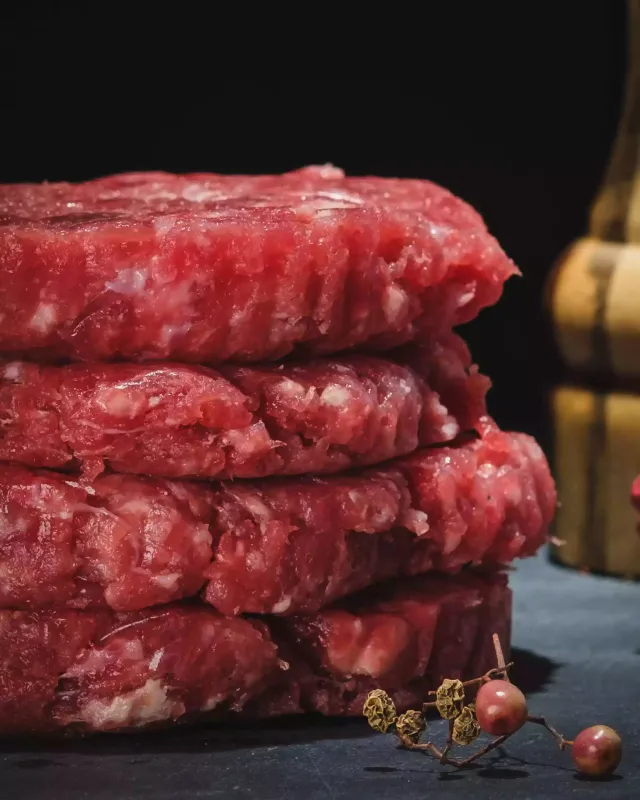 Hamburguesas de potro 100%