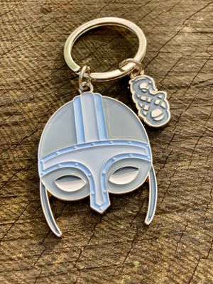 Viking Helmet Keyring