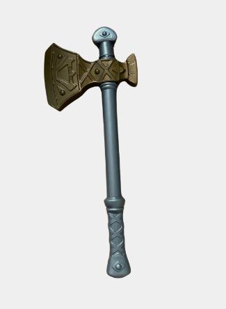Axe and Helmet