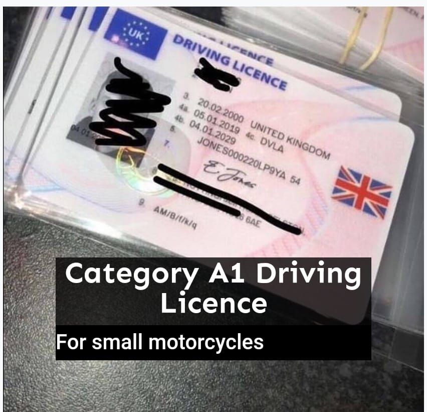 Category A1 Driving licence