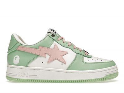 Bape Sk8 Sta Low &#39;Pastel-Rich Pack - Mint Green&#39;