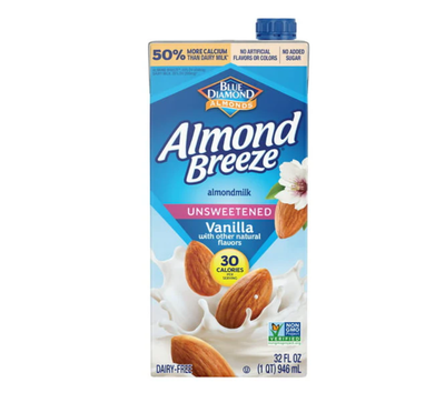 Non-Dairy Milks (Almond, Oat)