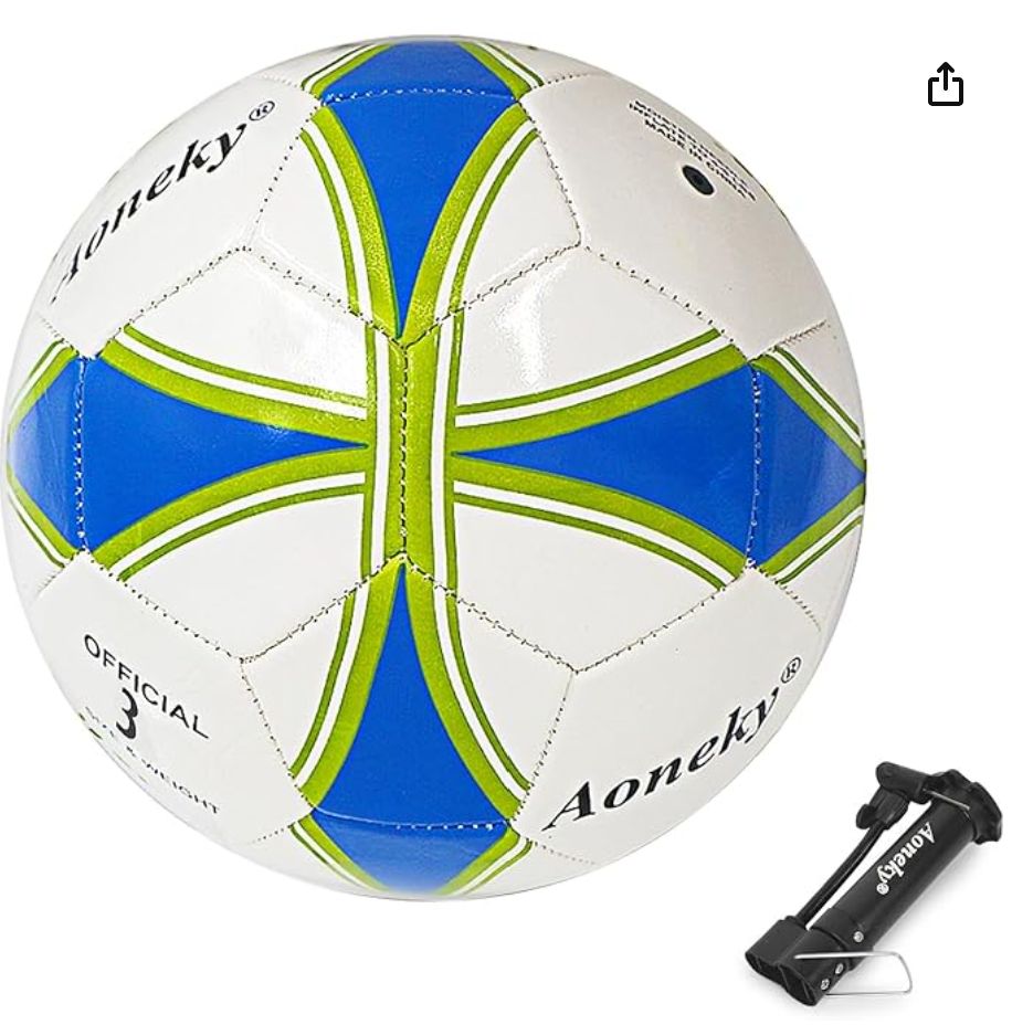 Soccer Ball with Pump