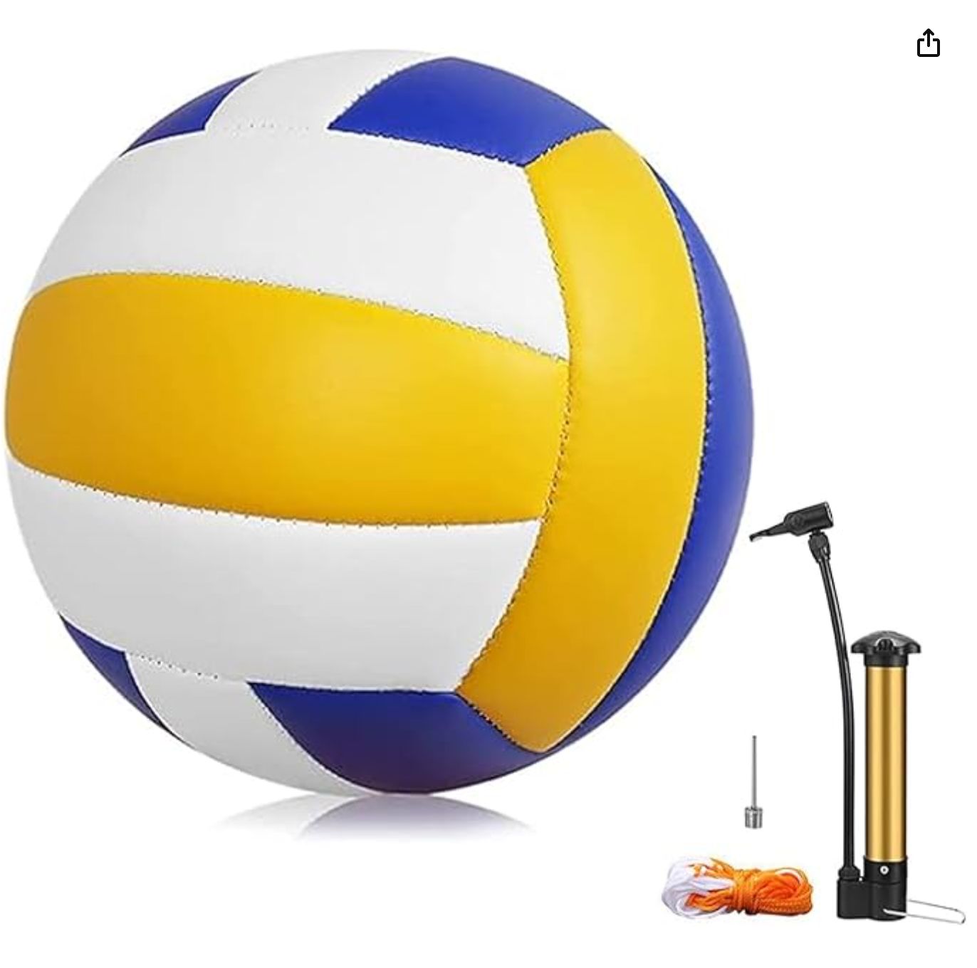 Volleyball with Pump