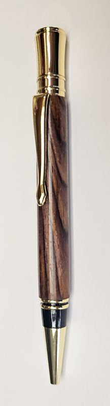 Executive style twist pen in CocoBolo