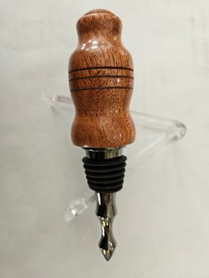 Bottle stopper kit in black chrome - Teardrop