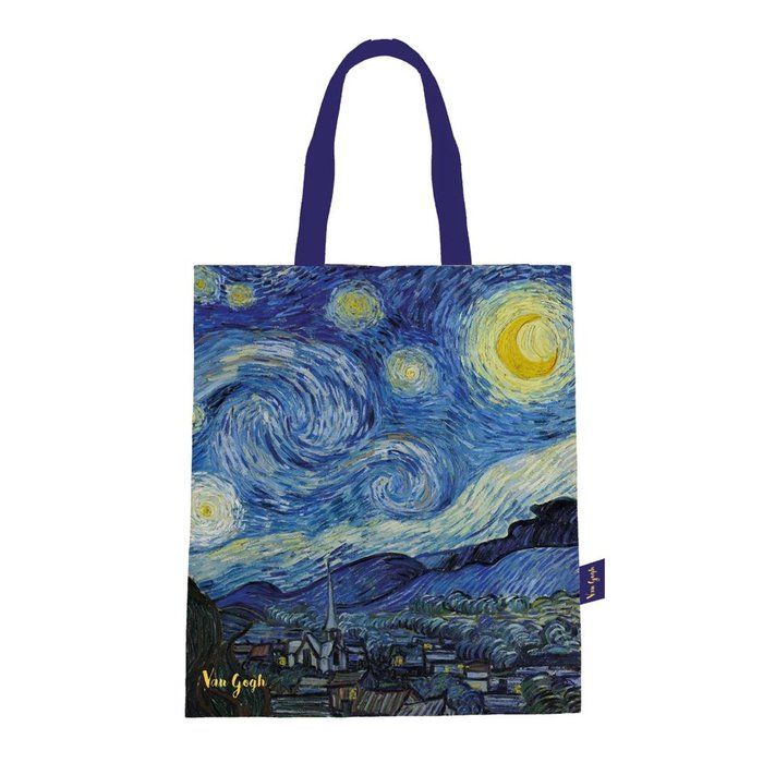 Bolsa de algodón inspirada en Van Gogh noche estrellada