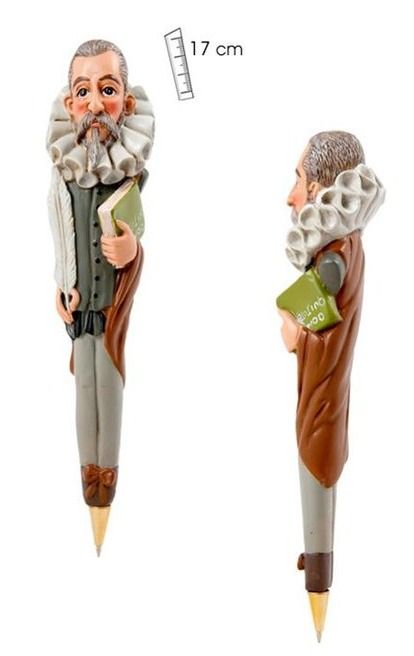 Boligrafo 3D Cervantes o Quijote