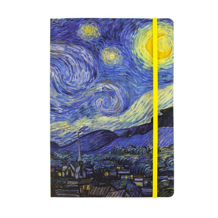 Cuaderno A5 de la noche estrellada de Vicent Van Gogh