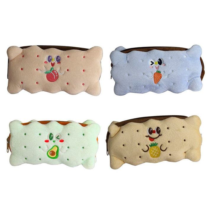 Estuche portatodo galleta peluche
