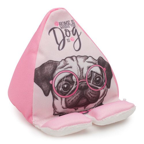 Soporte cojin plusheez perro