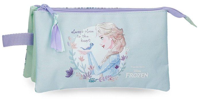 Estuche triple de elsa de frozen