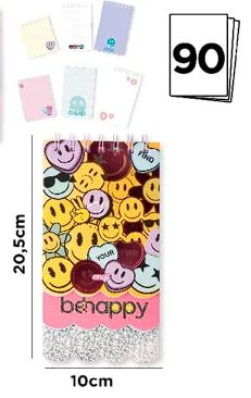 Cuaderno 3 niveles emoji