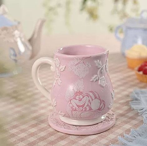 Taza relieve Chesire - Alicia en el pais de las maravillas