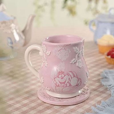 Taza relieve Chesire - Alicia en el pais de las maravillas